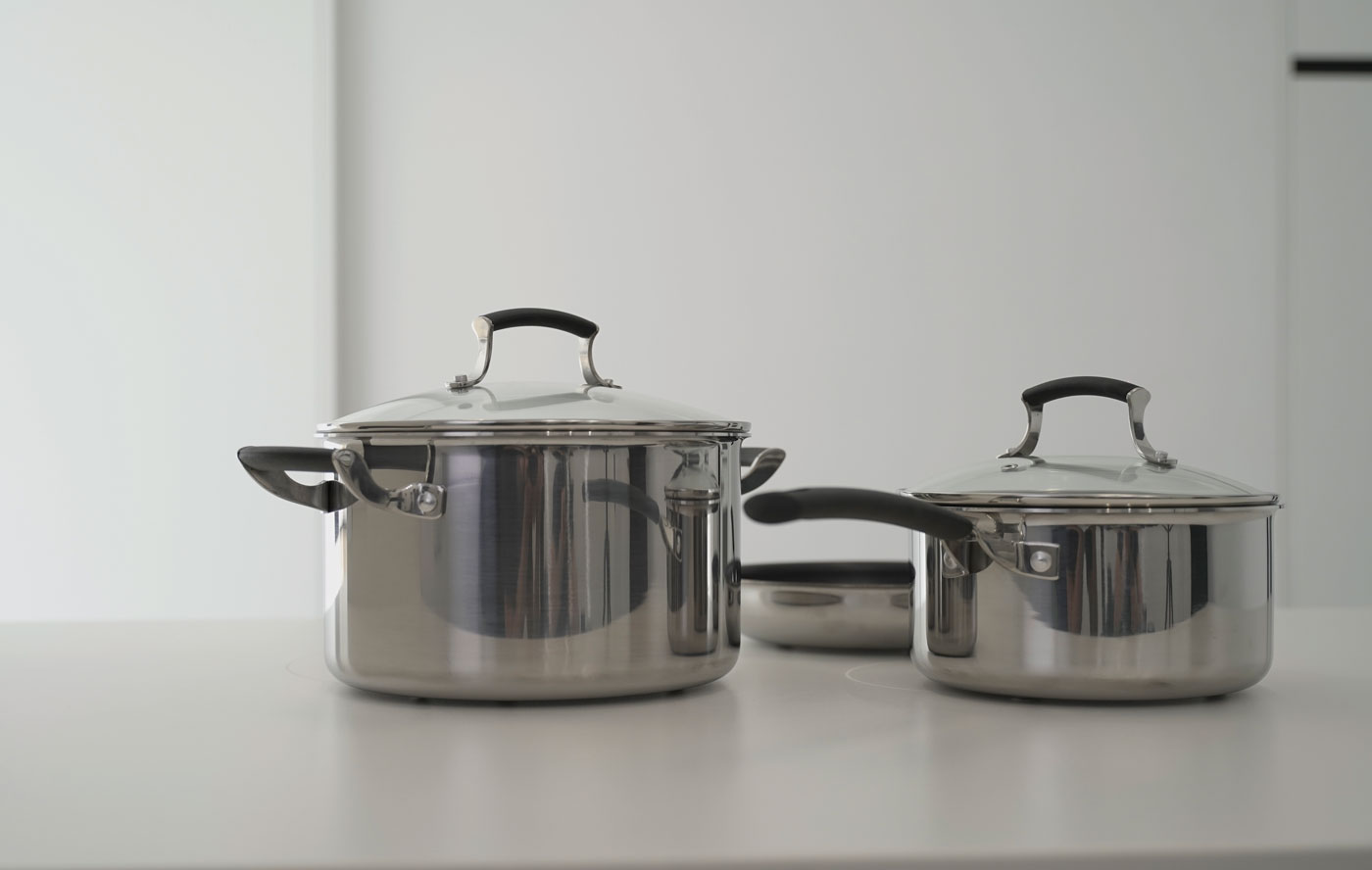 Imagen de menaje cocina 2 ollas
