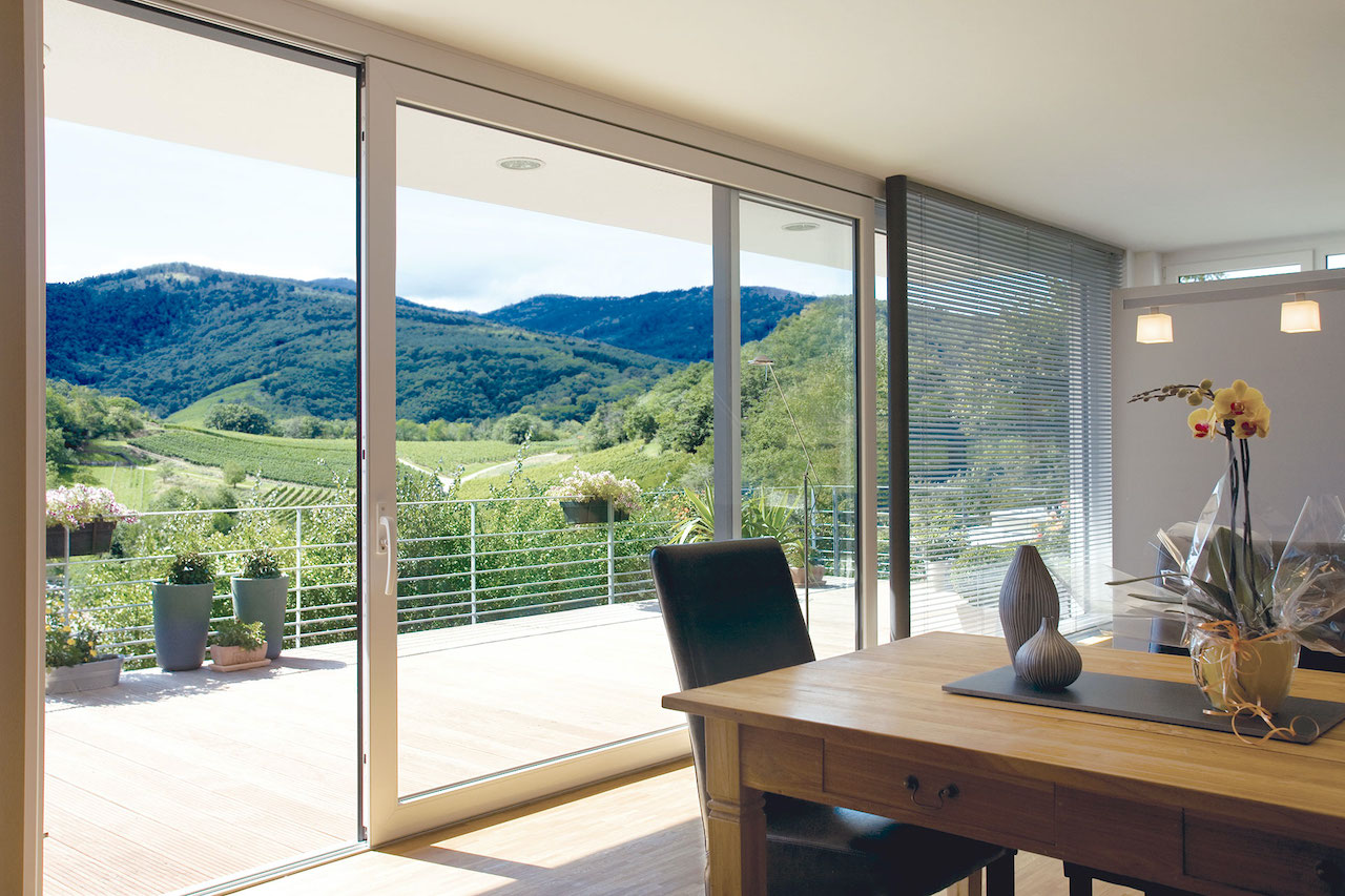 Imagen puerta corredera paralela pvc